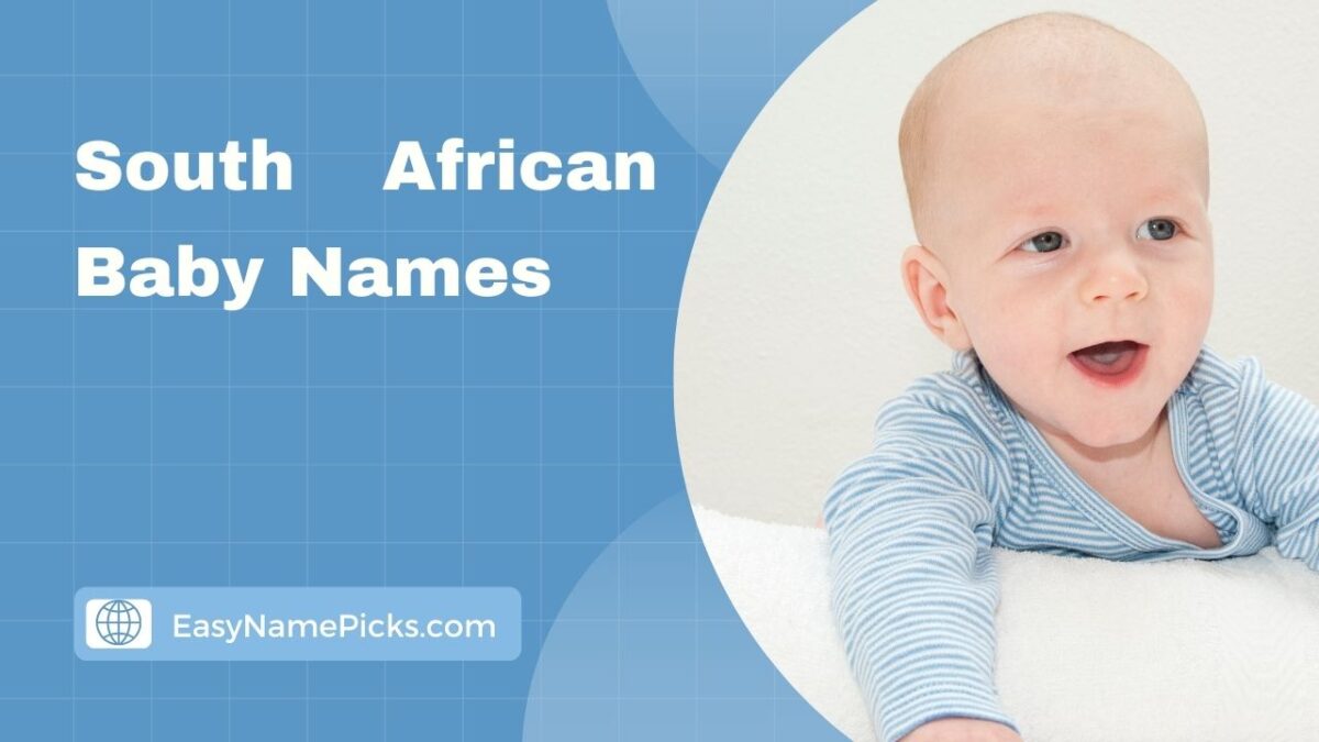 South African Baby Names- Meaningful African Names for Boys & Girls